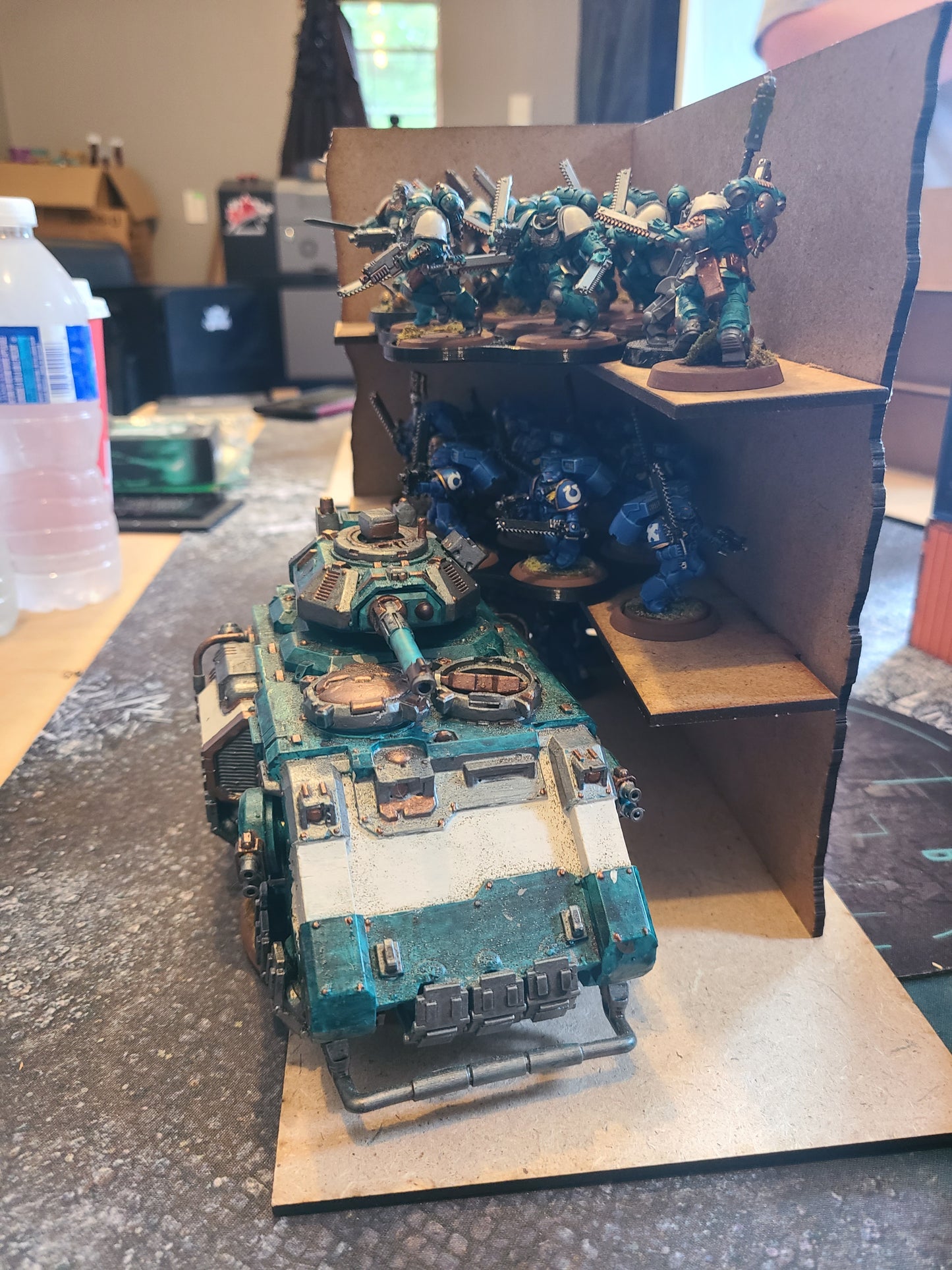 Wood Ruins Collapsible With Footprints Included Compatible With WTC (set3)