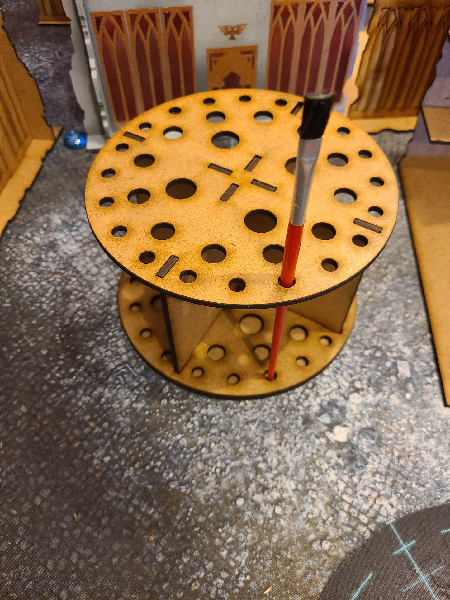 Paint Brush Holder Organizer
