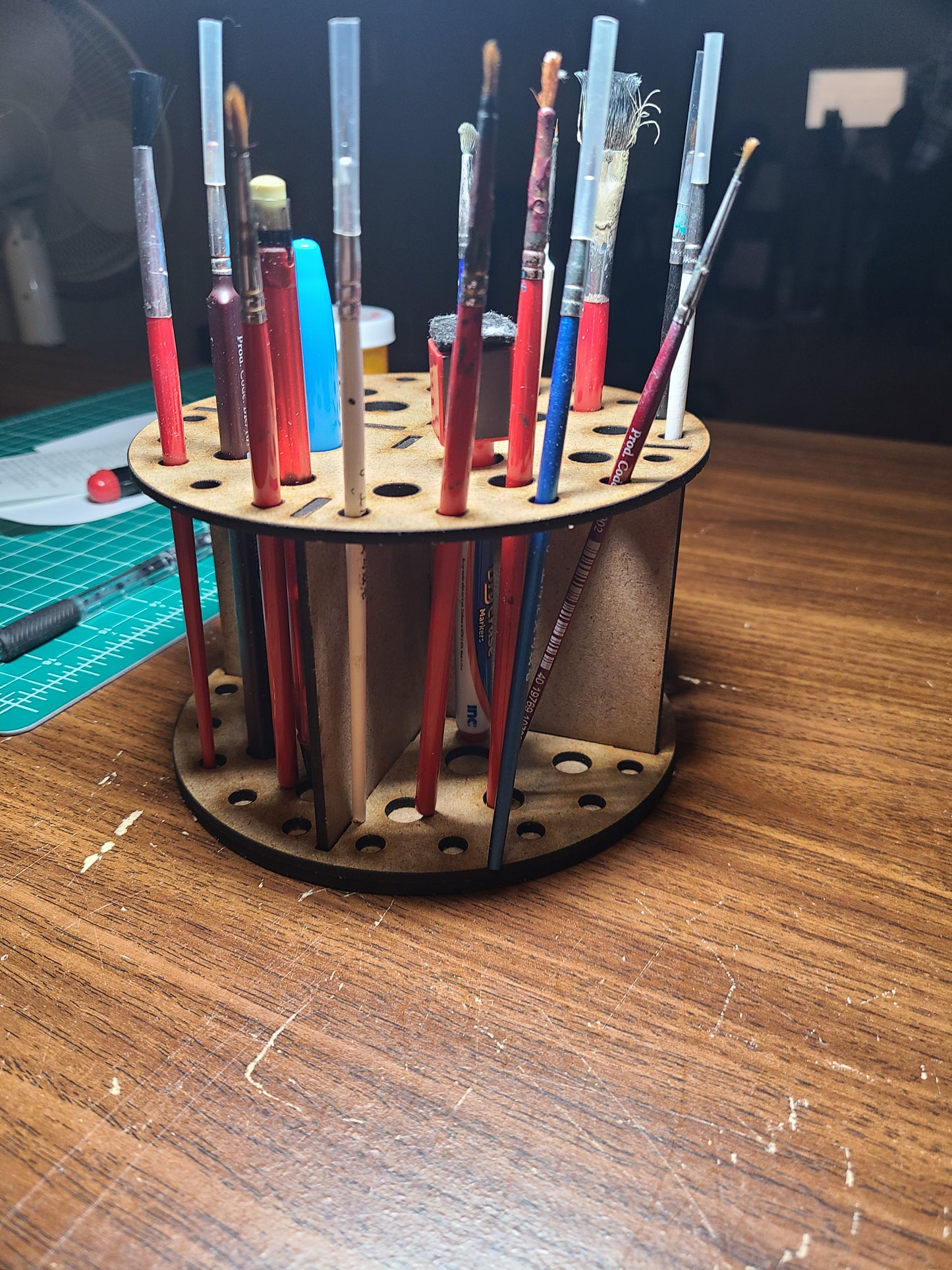 Paint Brush Holder Organizer