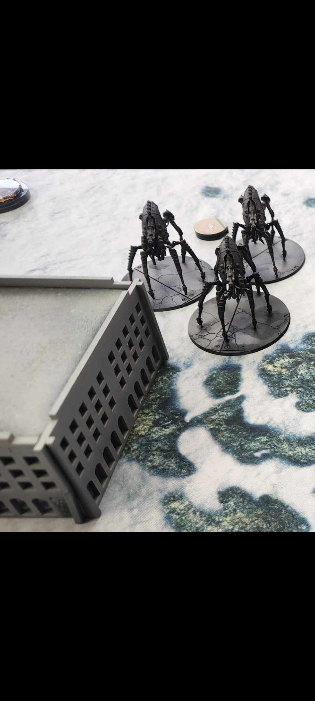 Epic Square Buildings x2 Terrain Scenery for 8mm gaming