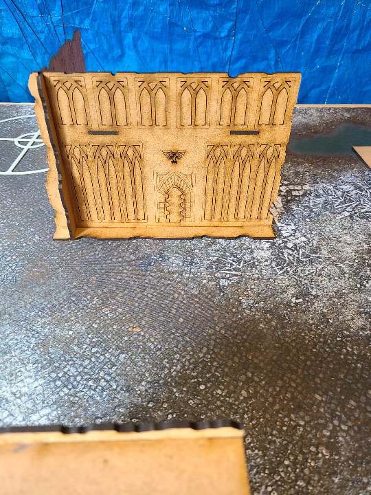 Wood Ruins Terrain Scenery Compatible With ITC (set 2)