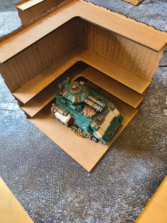 Wood Ruins Terrain Scenery Compatible With ITC (set 2)