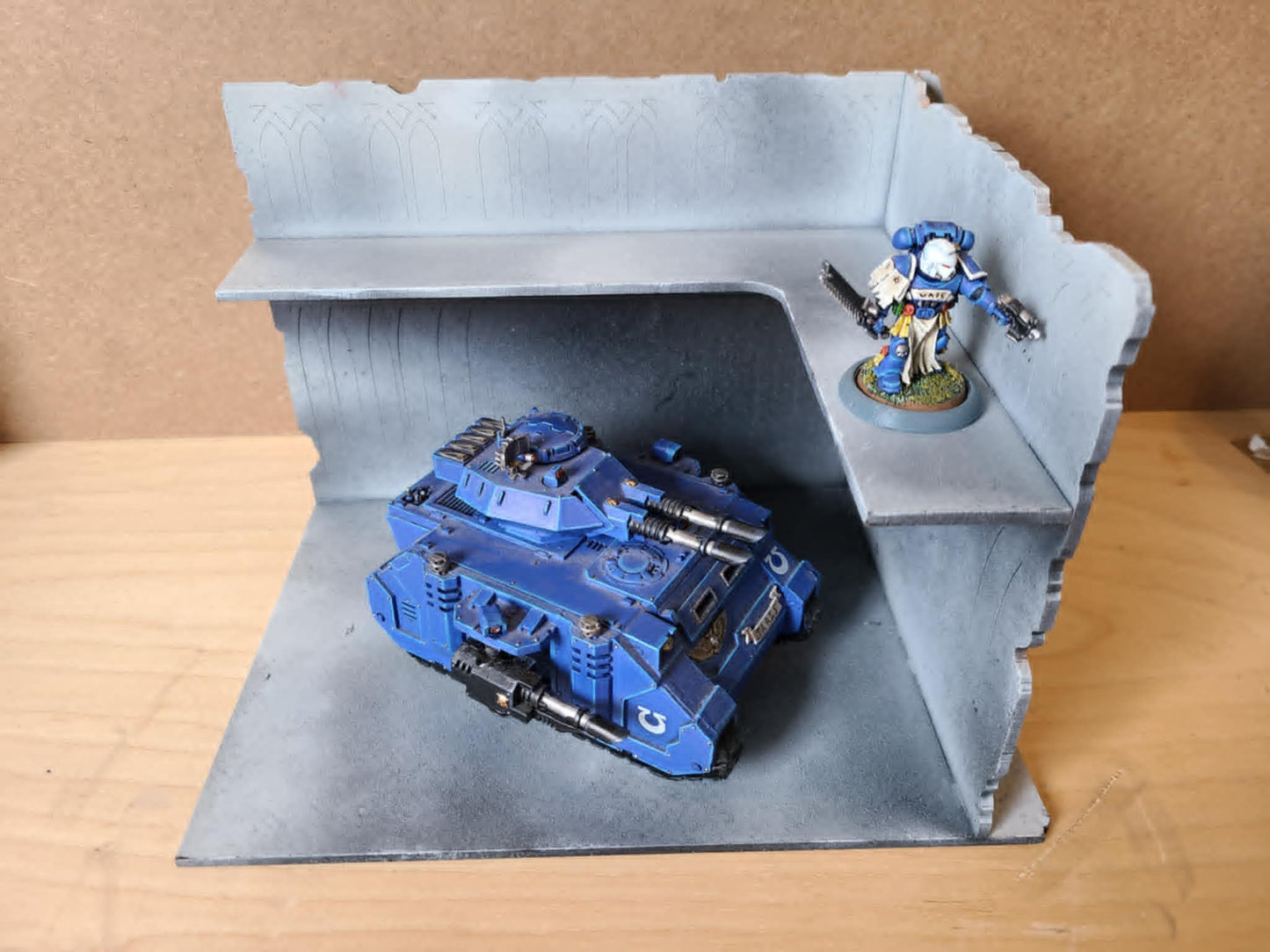 Wood Laser cut Medium Ruin only from set 2