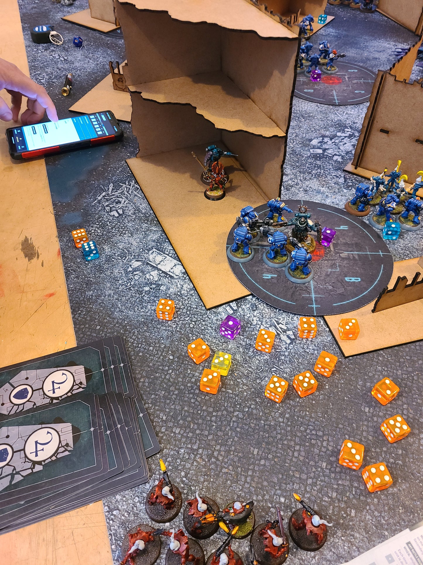 Pariah Nexus/Chapter Approved Tournament Laser Cut Terrain (set 4)