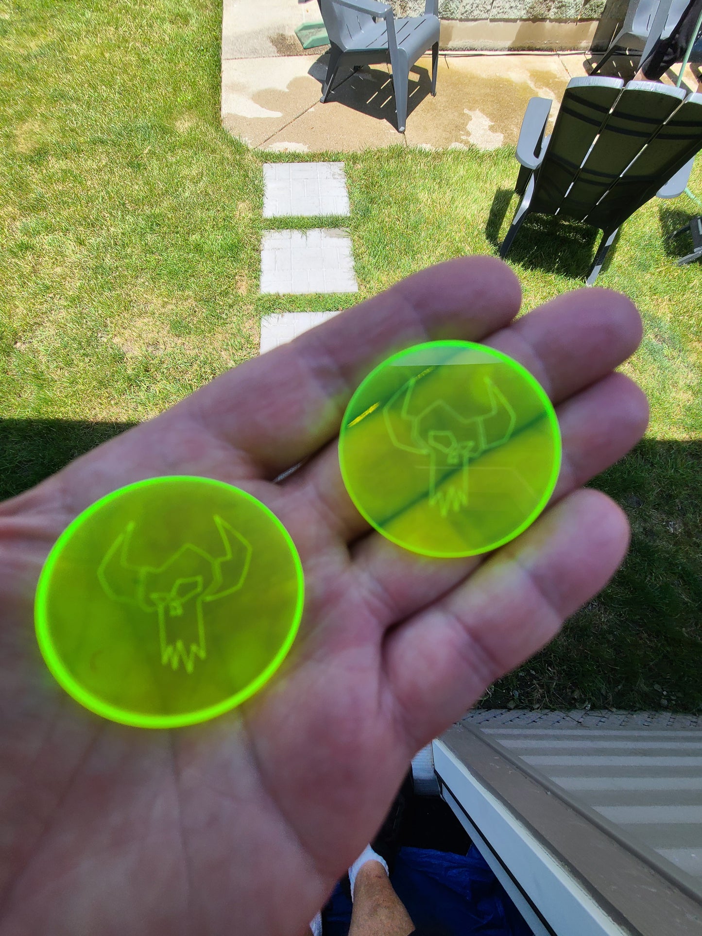 Neon Fluorescent old world templates