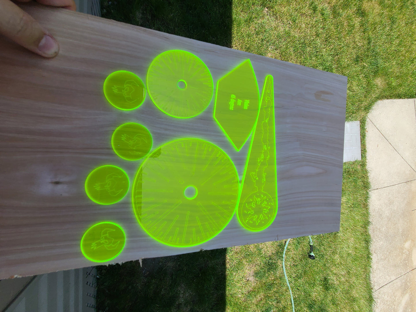 Neon Fluorescent old world templates