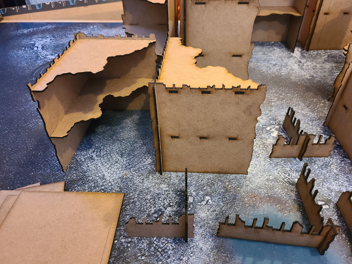 Pariah Nexus/Chapter Approved Tournament Laser Cut Terrain (set 4)