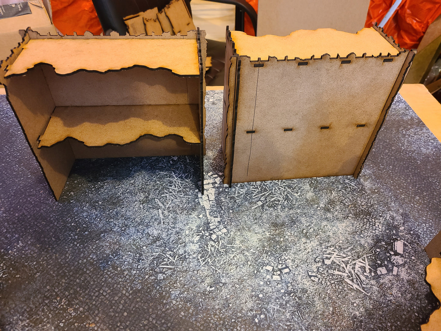Pariah Nexus/Chapter Approved Tournament Laser Cut Terrain (set 4)