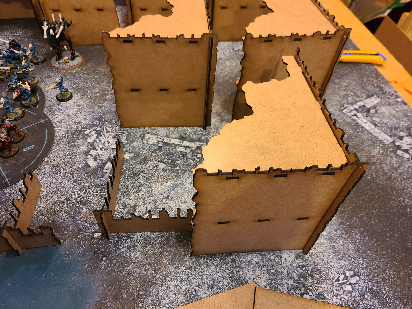 Pariah Nexus/Chapter Approved Tournament Laser Cut Terrain (set 4)