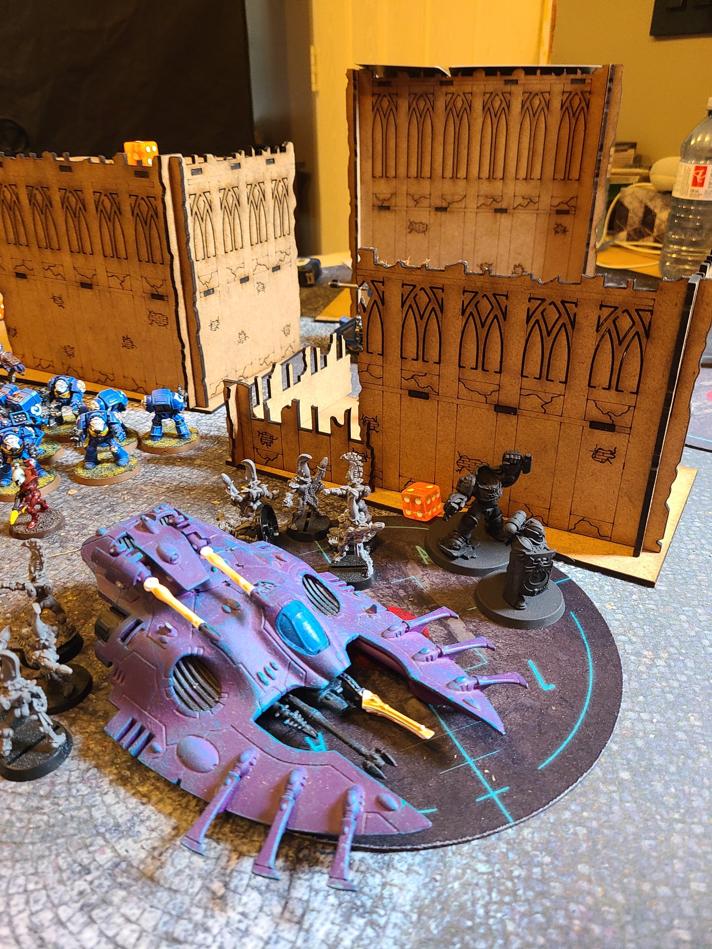 Pariah Nexus Terrain Tournament Laser Cut Ruins Detailed Set (set4.1)