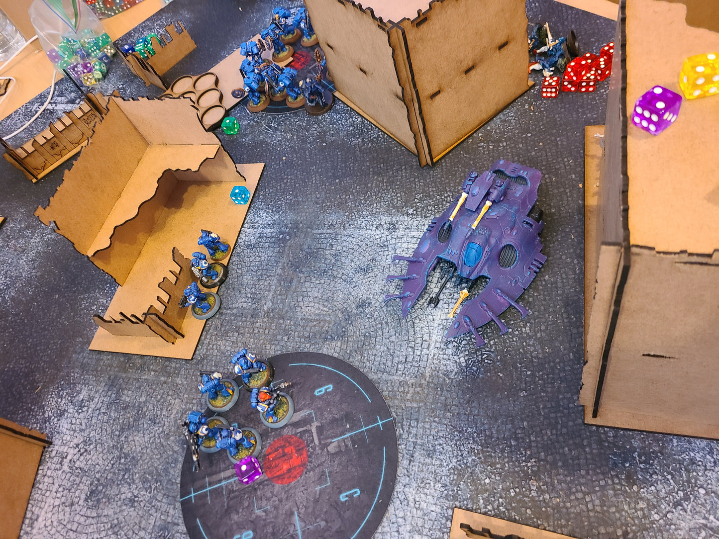 Pariah Nexus/Chapter Approved Tournament Laser Cut Terrain (set 4)