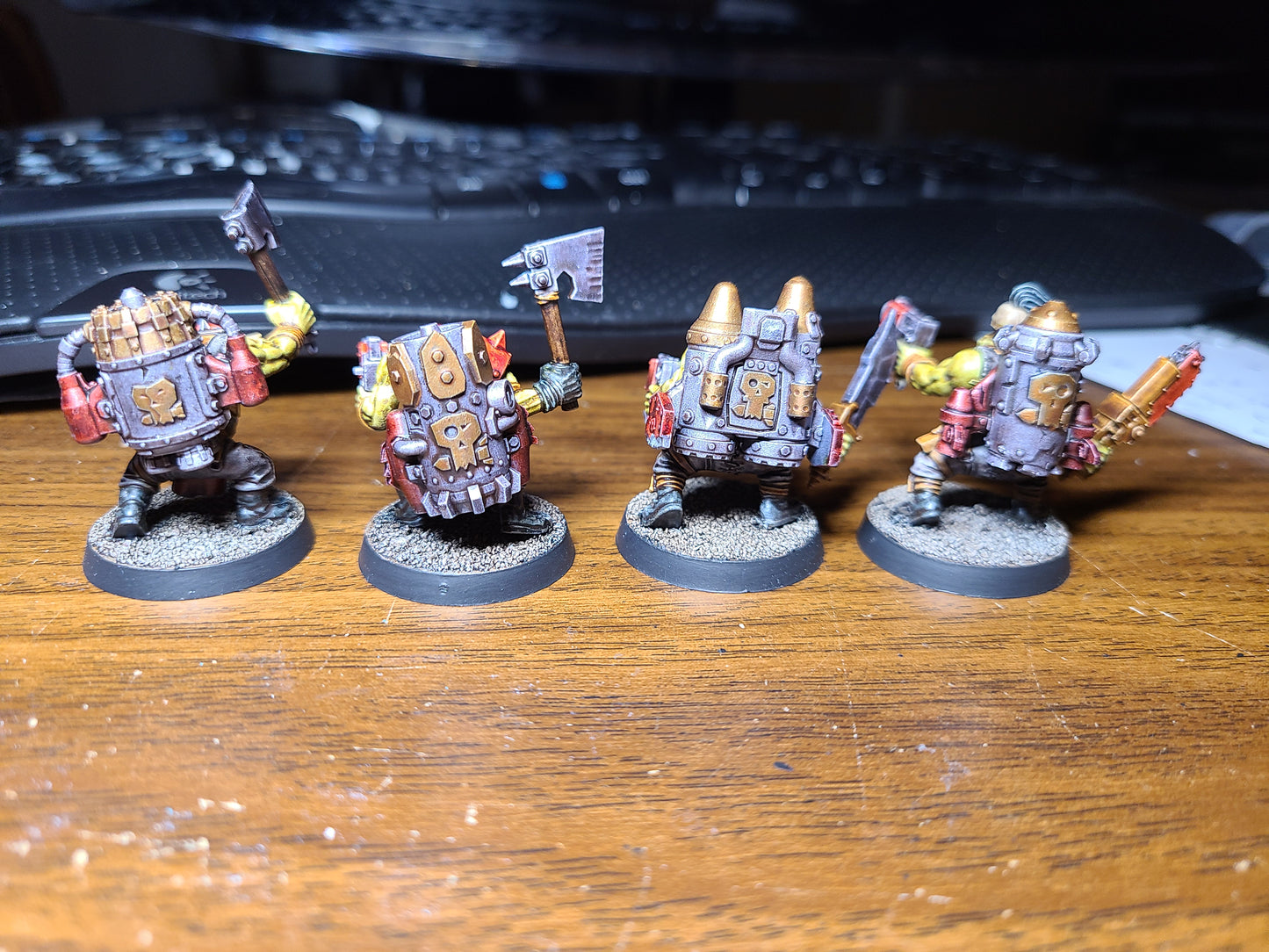 3D Printed Stormboyz Ork Jump Packs x5