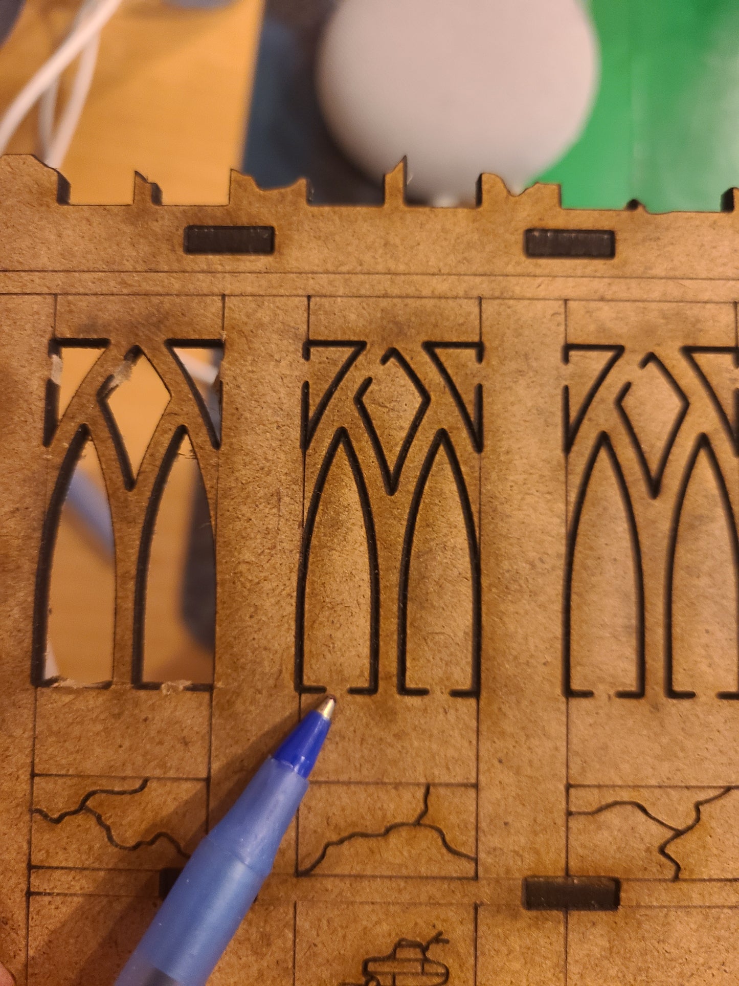 Pariah Nexus Terrain Tournament Laser Cut Ruins Detailed Set (set4.1)