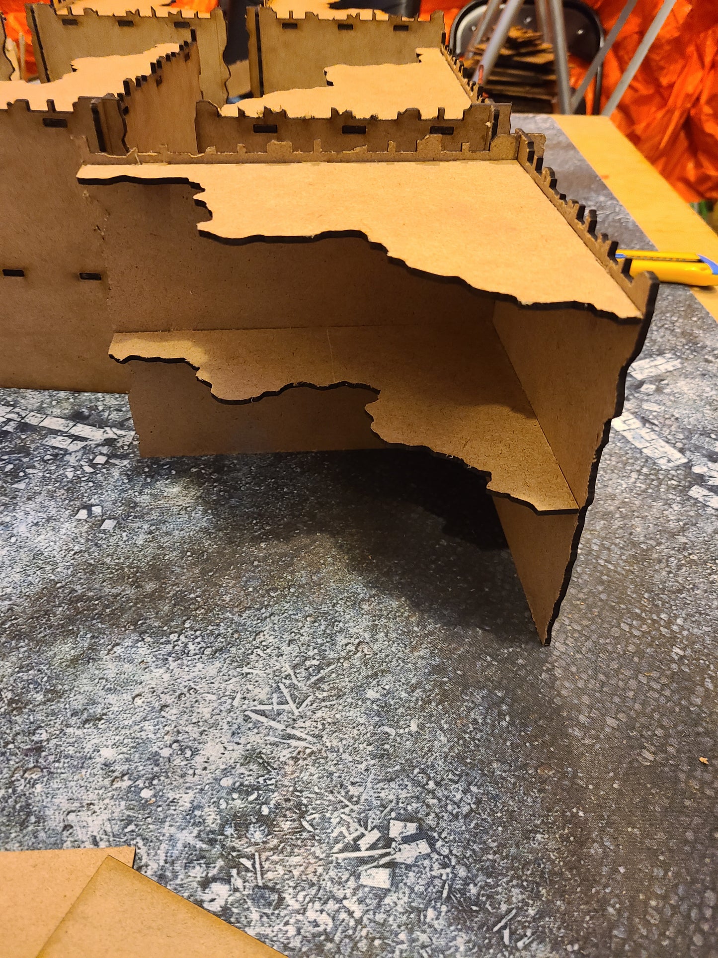 Pariah Nexus/Chapter Approved Tournament Laser Cut Terrain (set 4)
