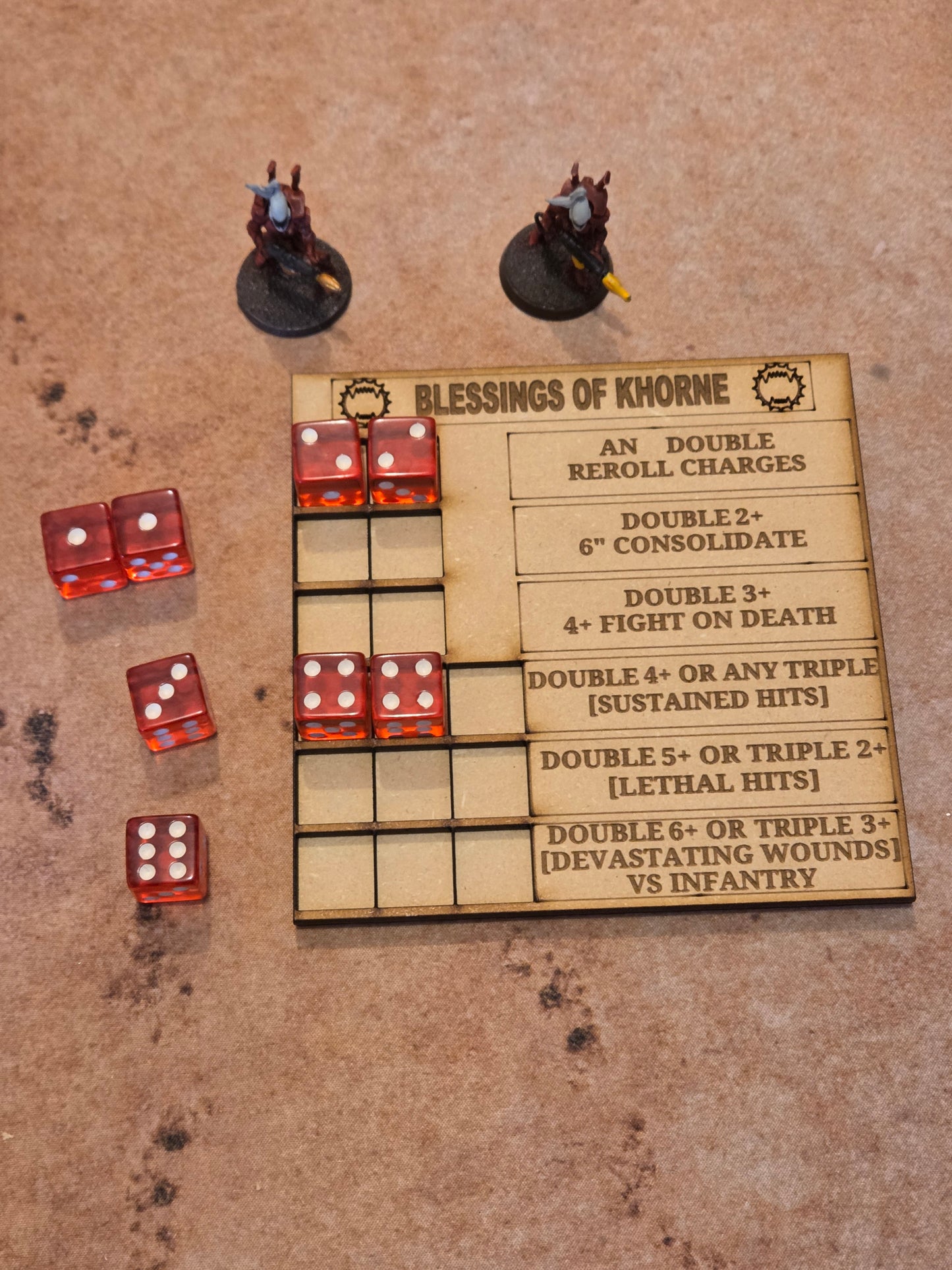 Blessing Tracker, 16mm dice