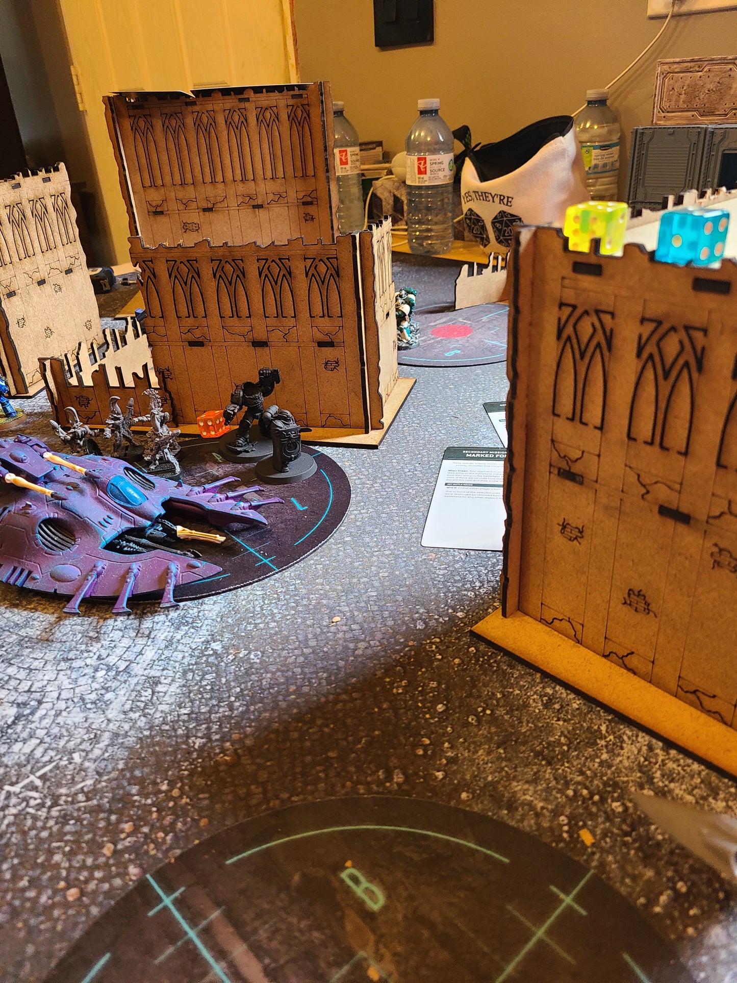 Pariah Nexus Terrain Tournament Laser Cut Ruins Detailed Set (set4.1)