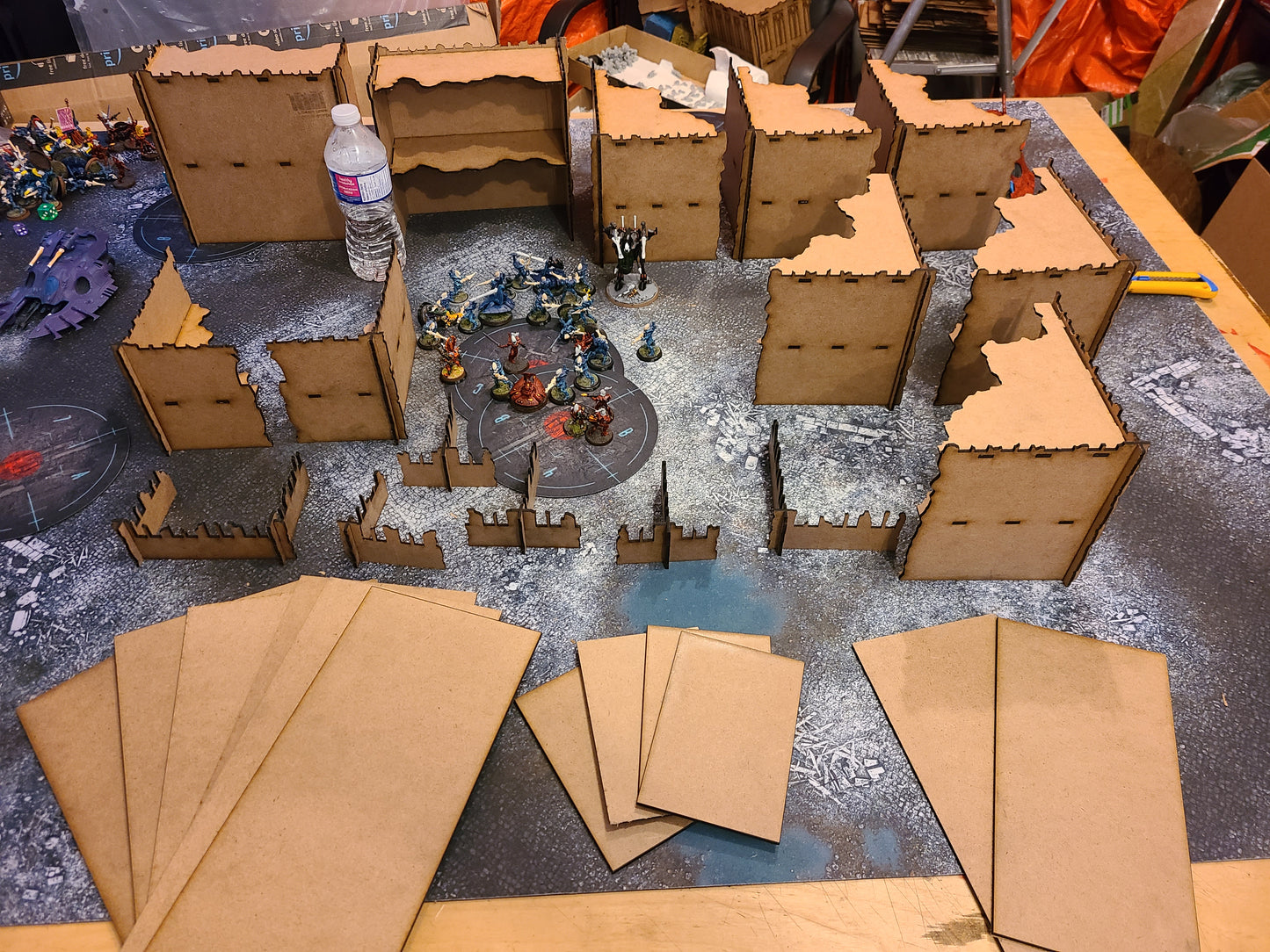 Pariah Nexus/Chapter Approved Tournament Laser Cut Terrain (set 4)