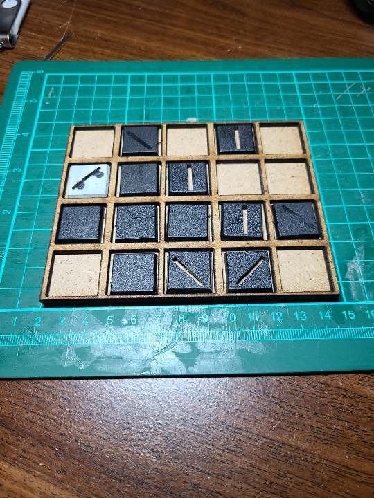 20mm to 25mm wood Adapter Tray for The Old World