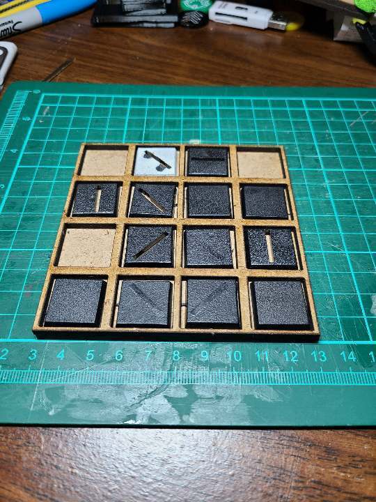 20mm to 25mm wood Adapter Tray for The Old World