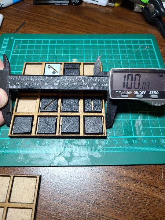 20mm to 25mm wood Adapter Tray for The Old World