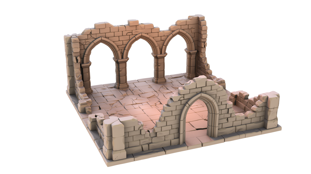 Ruins STL file #3