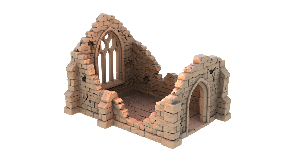 Ruins STL file #4