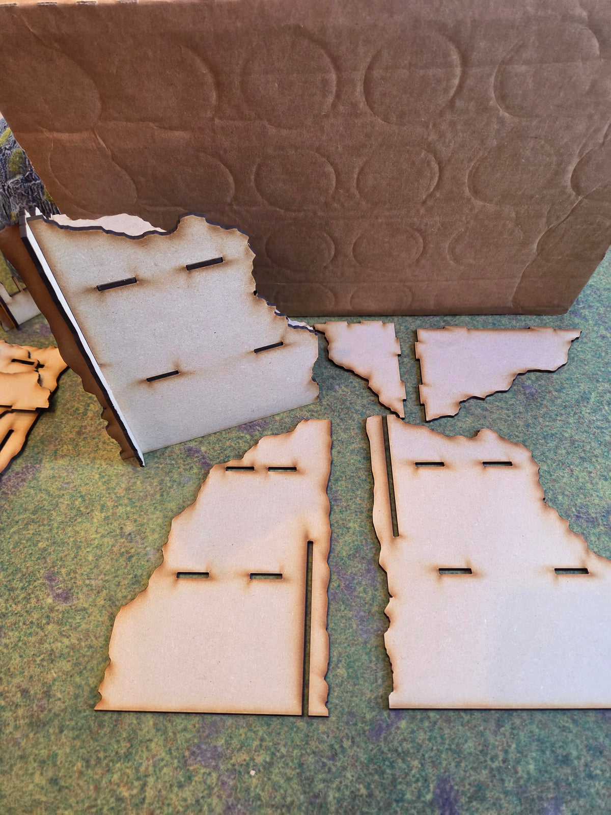 11th edition Terrain MDF wood (blank) set 1