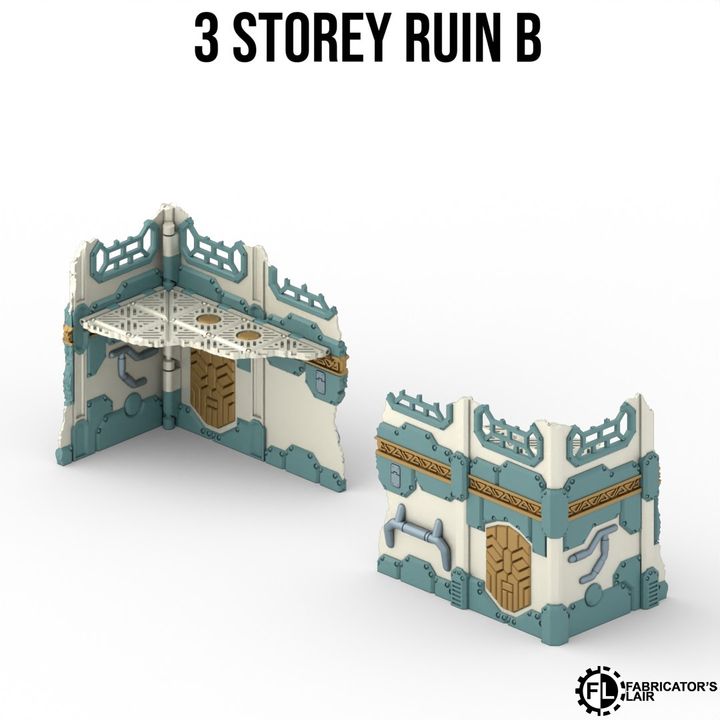 11th edition Space Dwarf ruins terrain