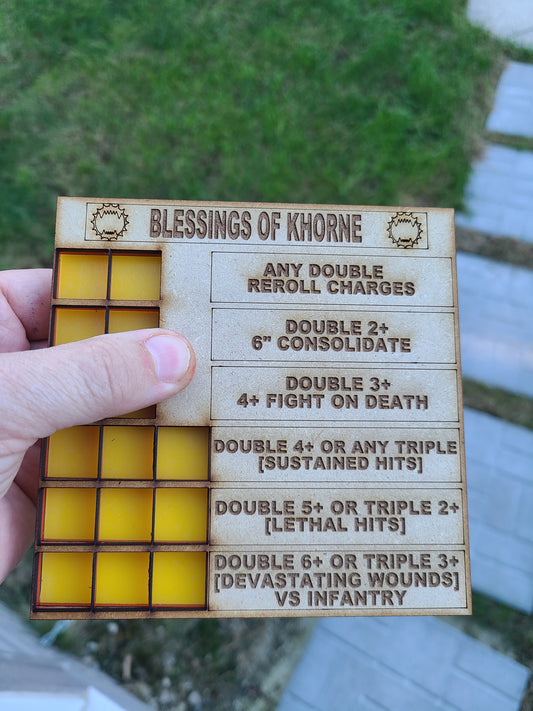 Blessing Tracker, 19mm dice