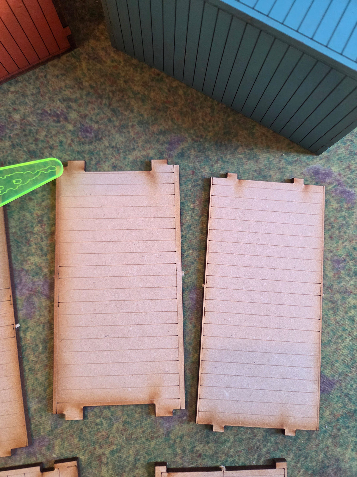 11th edition Terrain MDF wood (blank) set 1