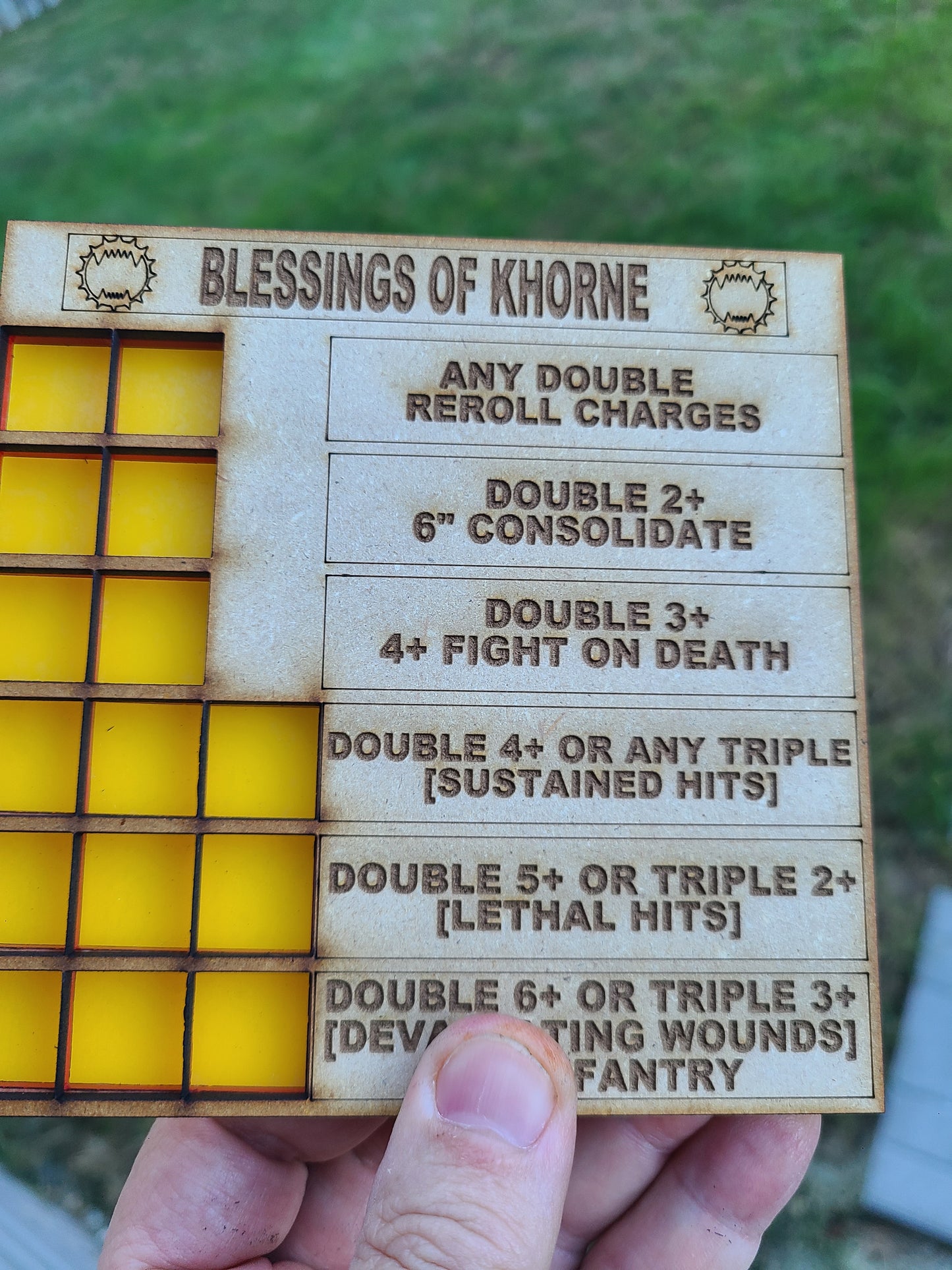 Blessing Tracker, 19mm dice