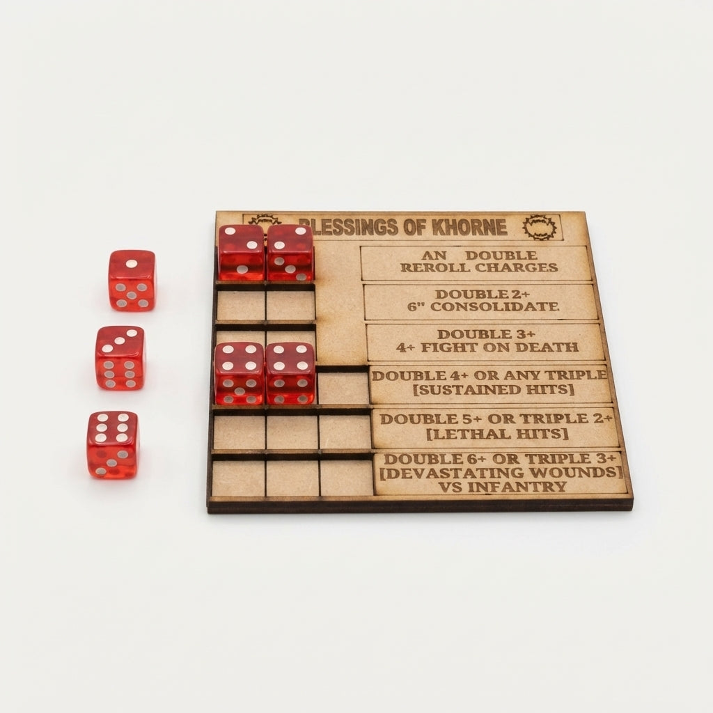 Blessing Tracker, 16mm dice