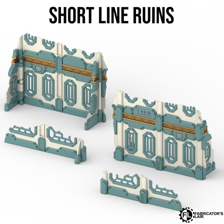 11th edition Space Dwarf ruins terrain