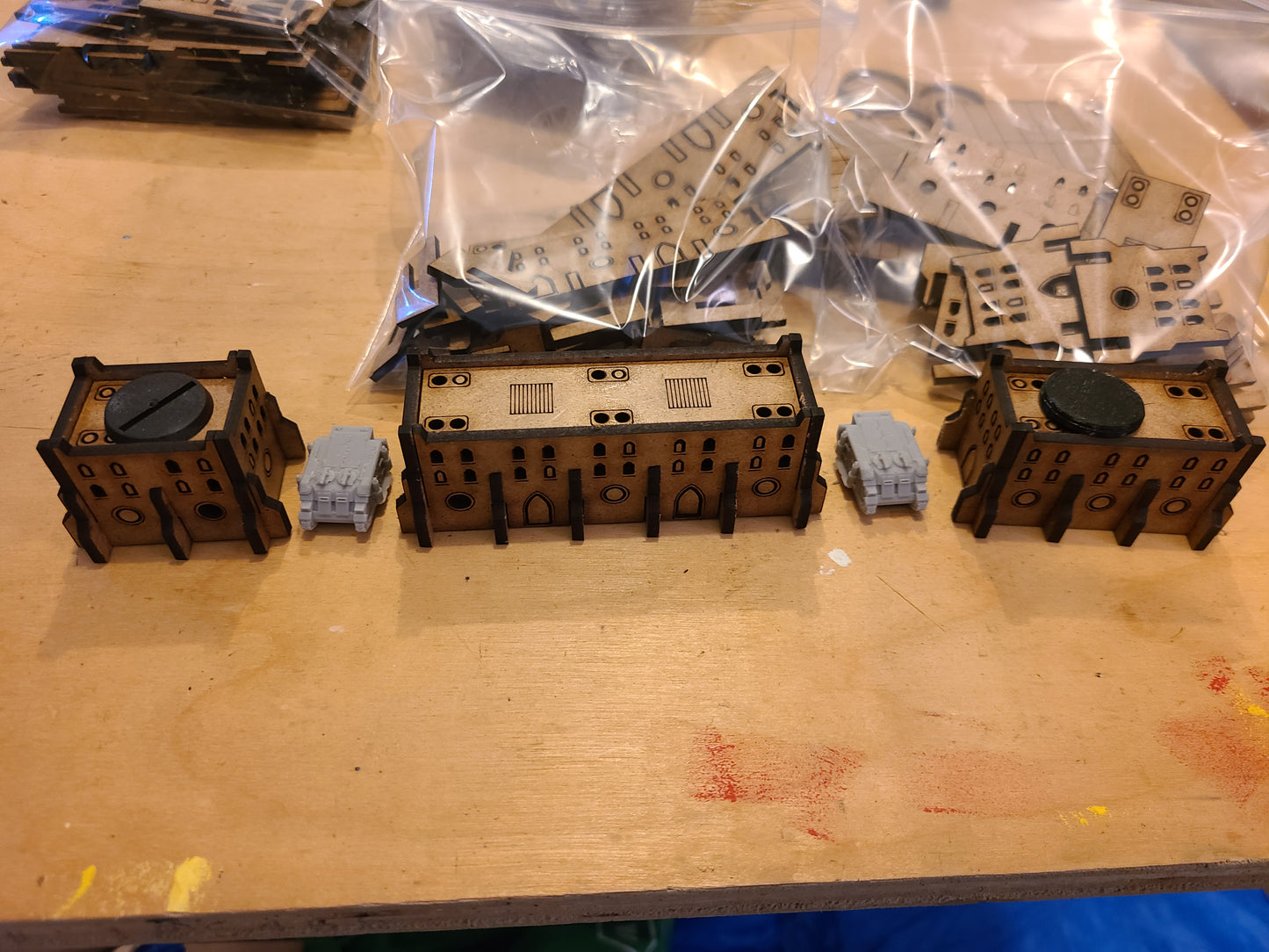 Epic 8mm Scale buildings