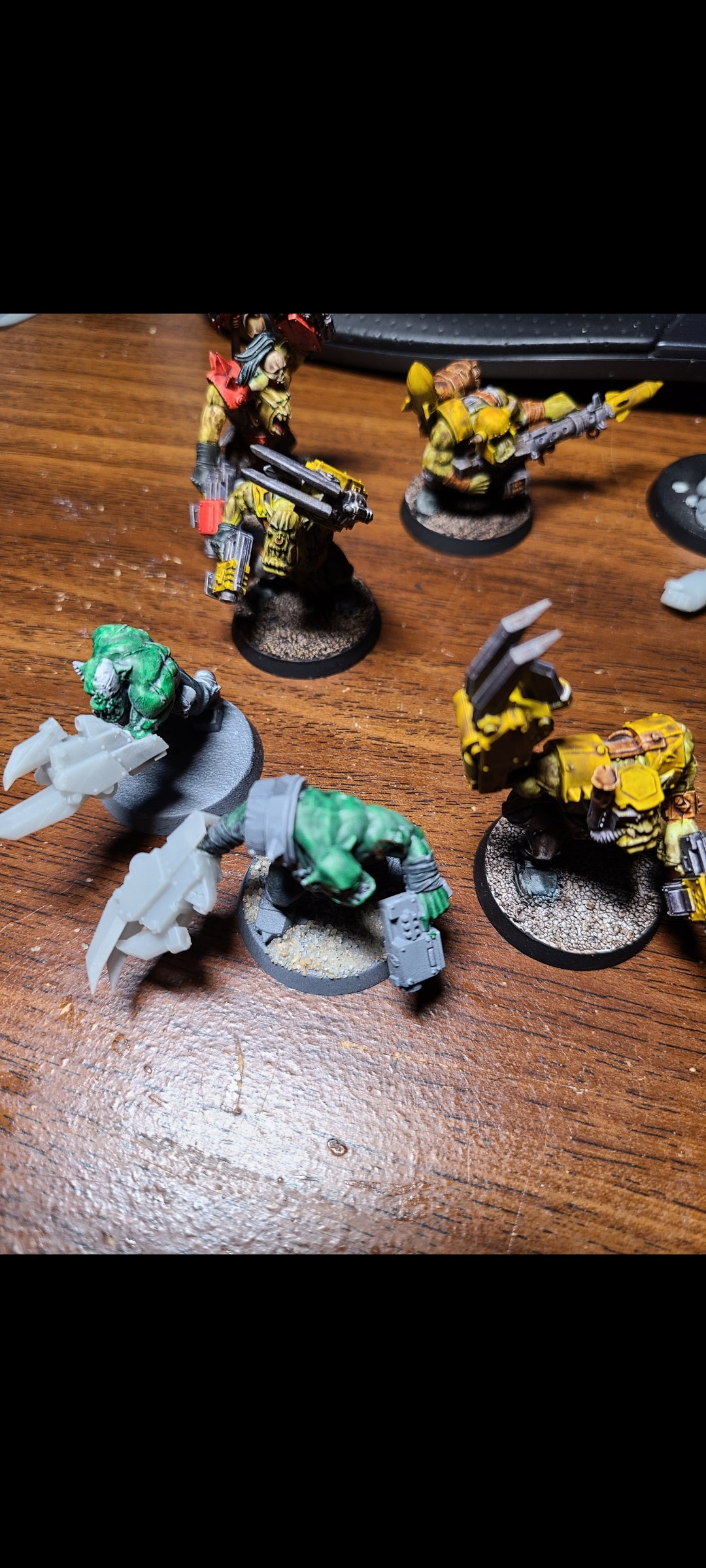 3D Printed Ork Power Klaw x5