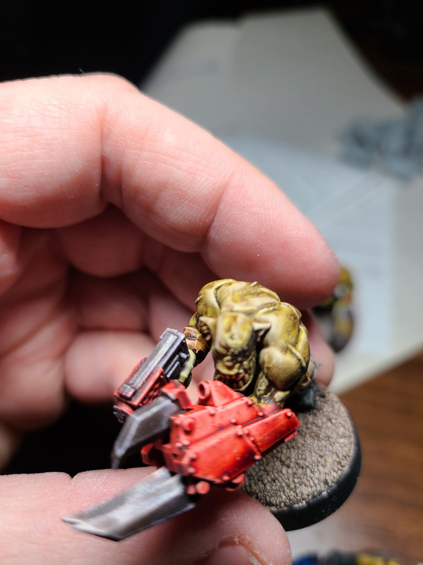 3D Printed Ork Power Klaw x5