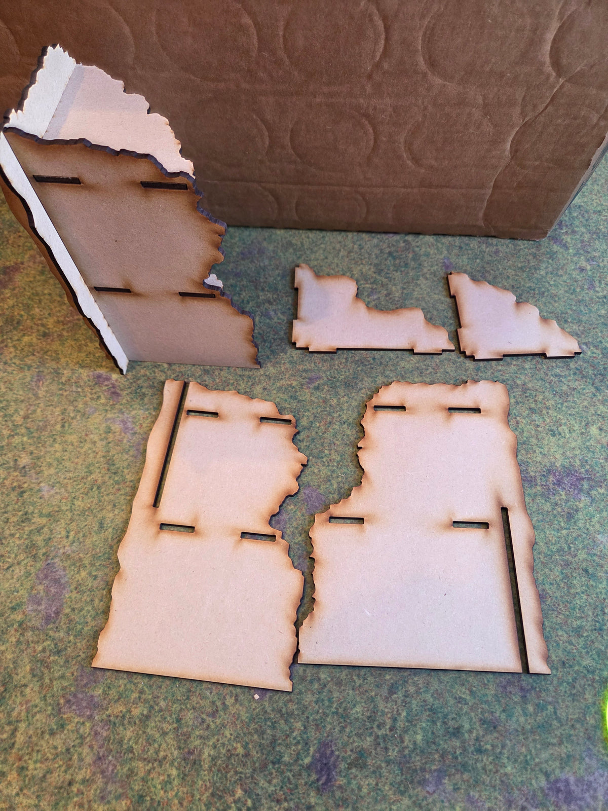 11th edition Terrain MDF wood (blank) set 1