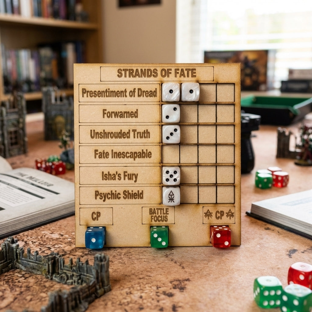 Strands of Fate Tracker, 16mm dice