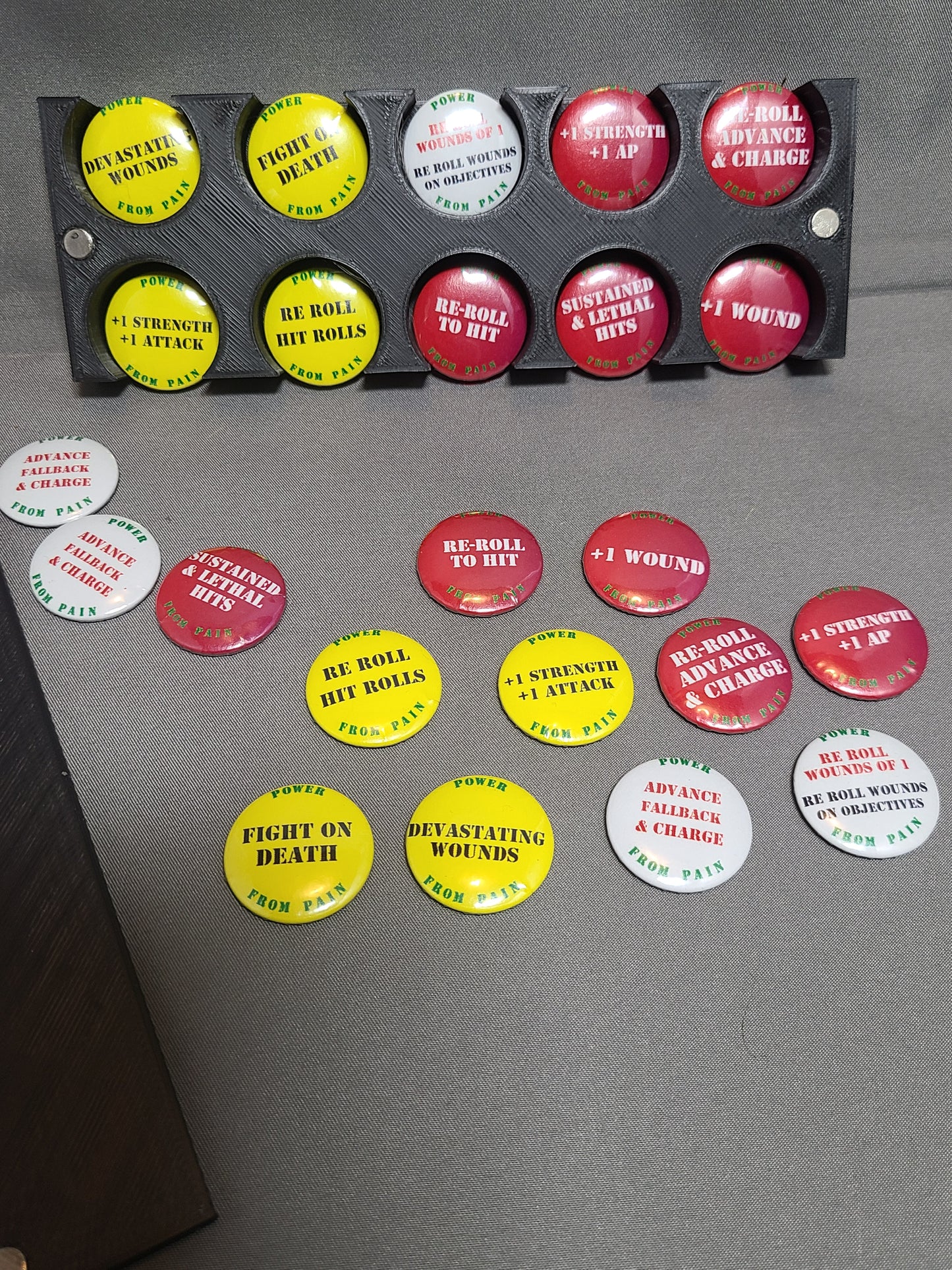 Power from Pain Tokens