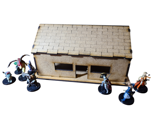 Long House great for D&D, AoS, old world, Pathfinder