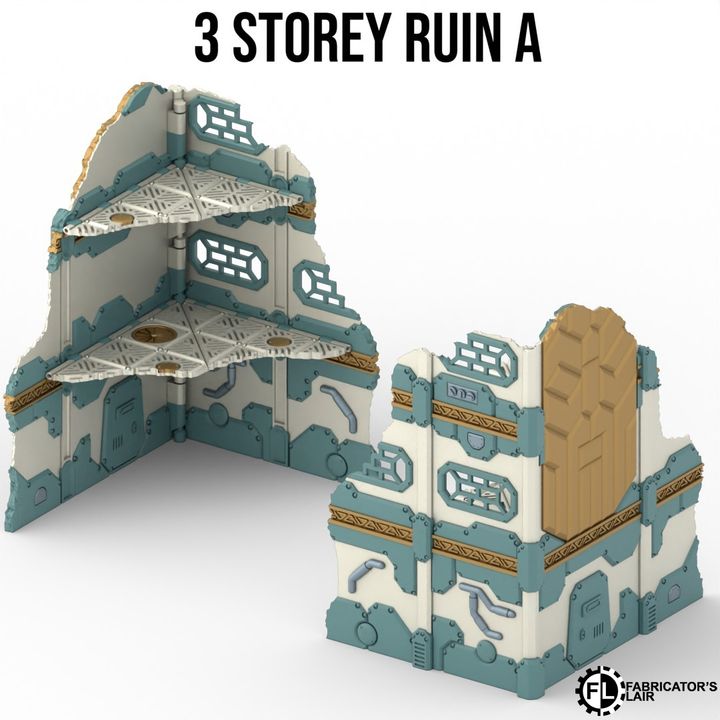 11th edition Space Dwarf ruins terrain