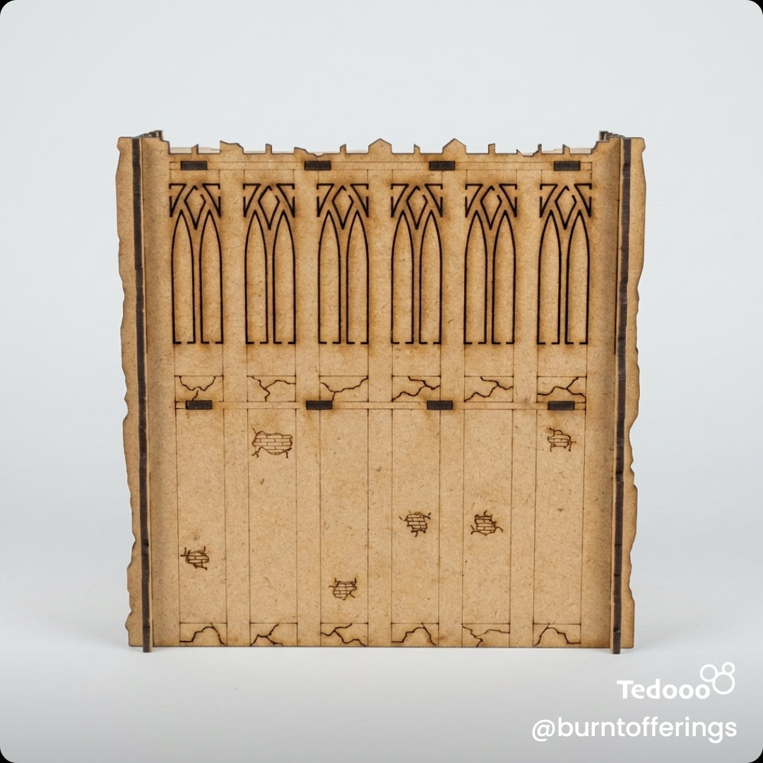 Pariah Nexus/Chapter Approved Terrain Tournament Laser Cut Ruins Detailed Set (set4.1)