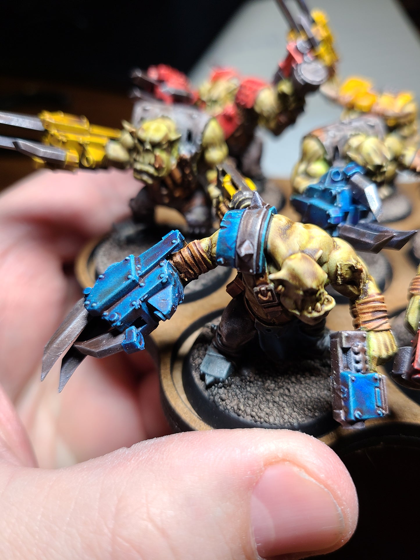 3D Printed Ork Power Klaw x5