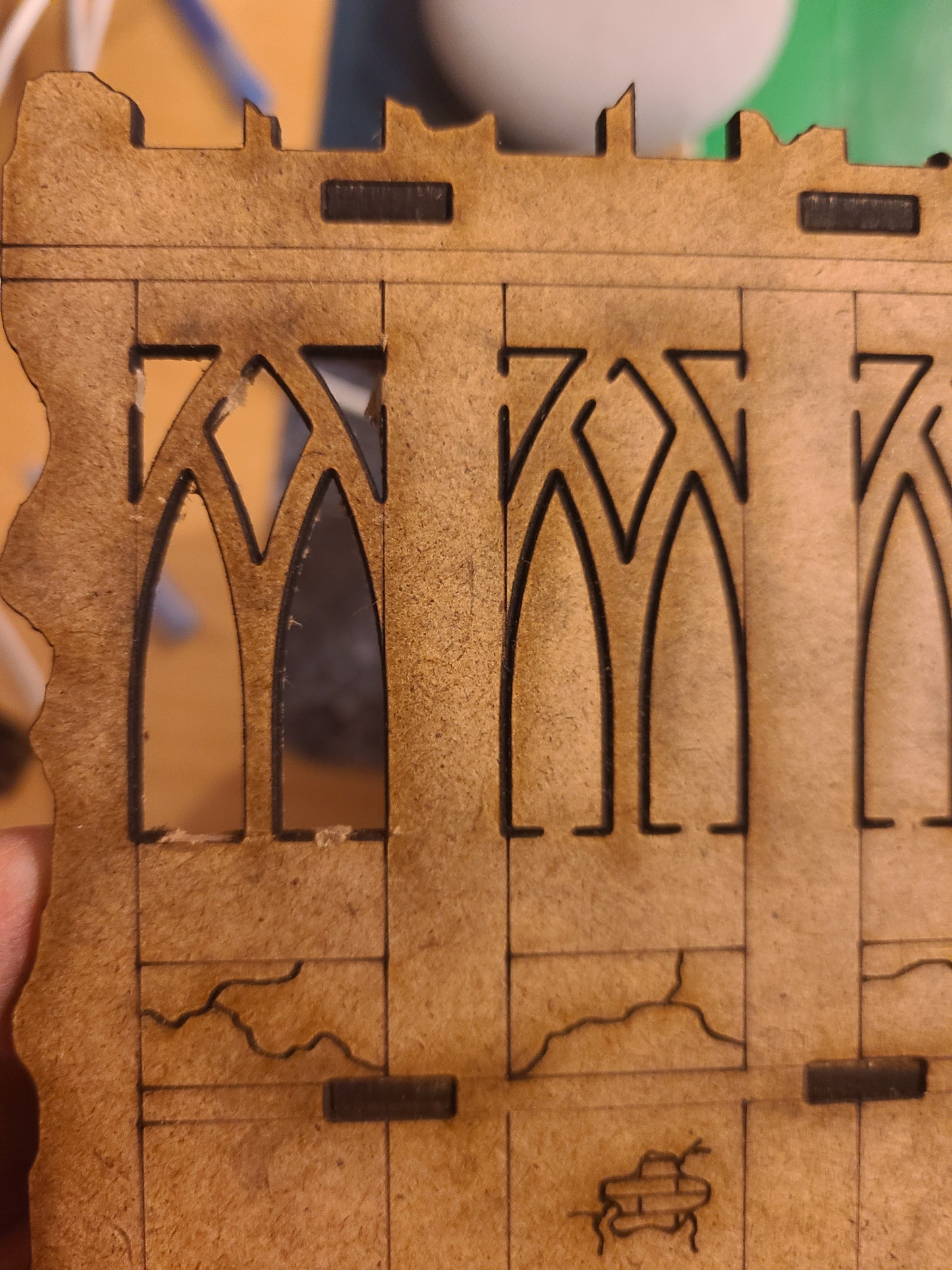 Pariah Nexus Terrain Tournament Laser Cut Ruins Detailed Set (set4.1)