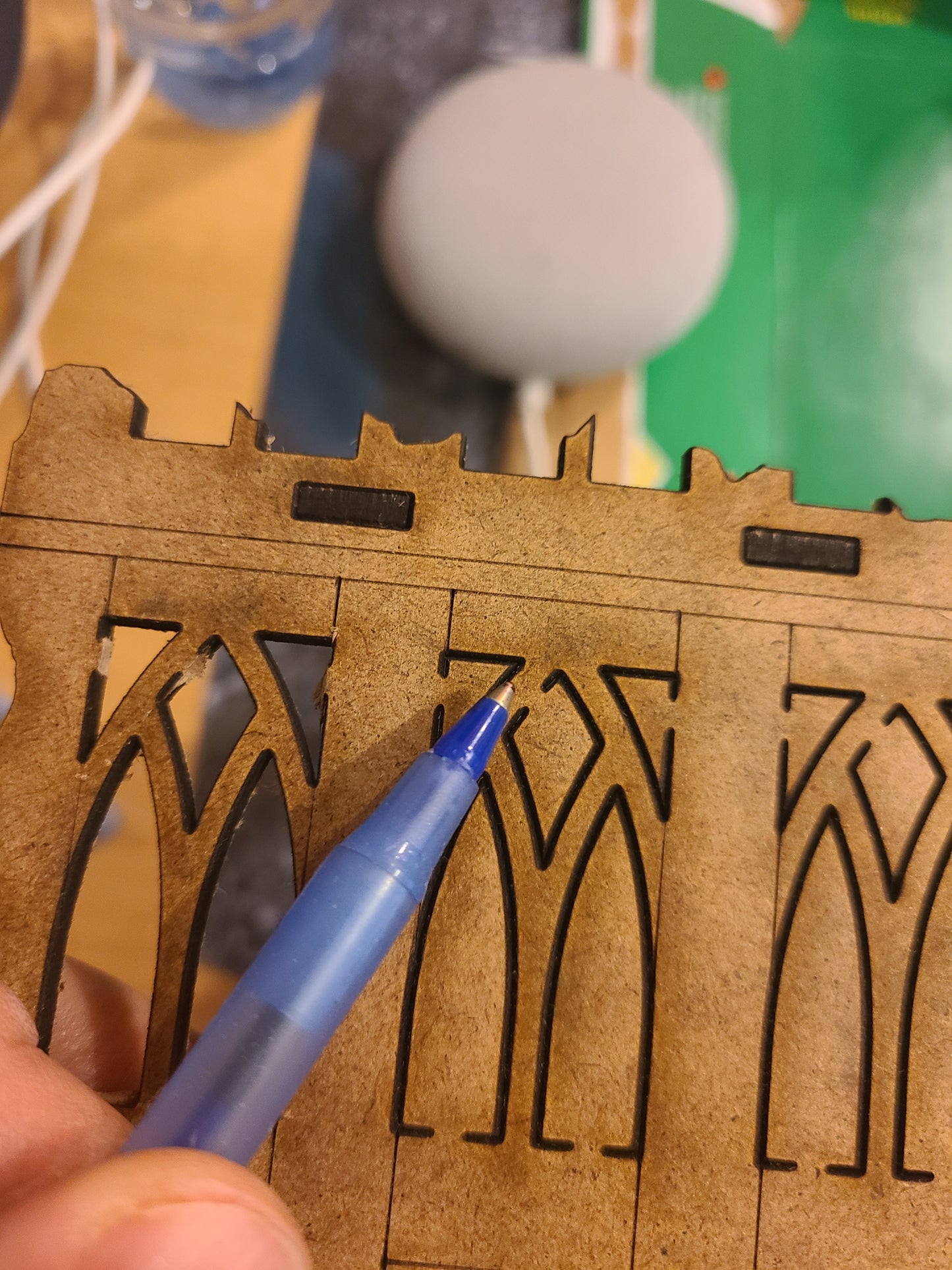 Pariah Nexus Terrain Tournament Laser Cut Ruins Detailed Set (set4.1)