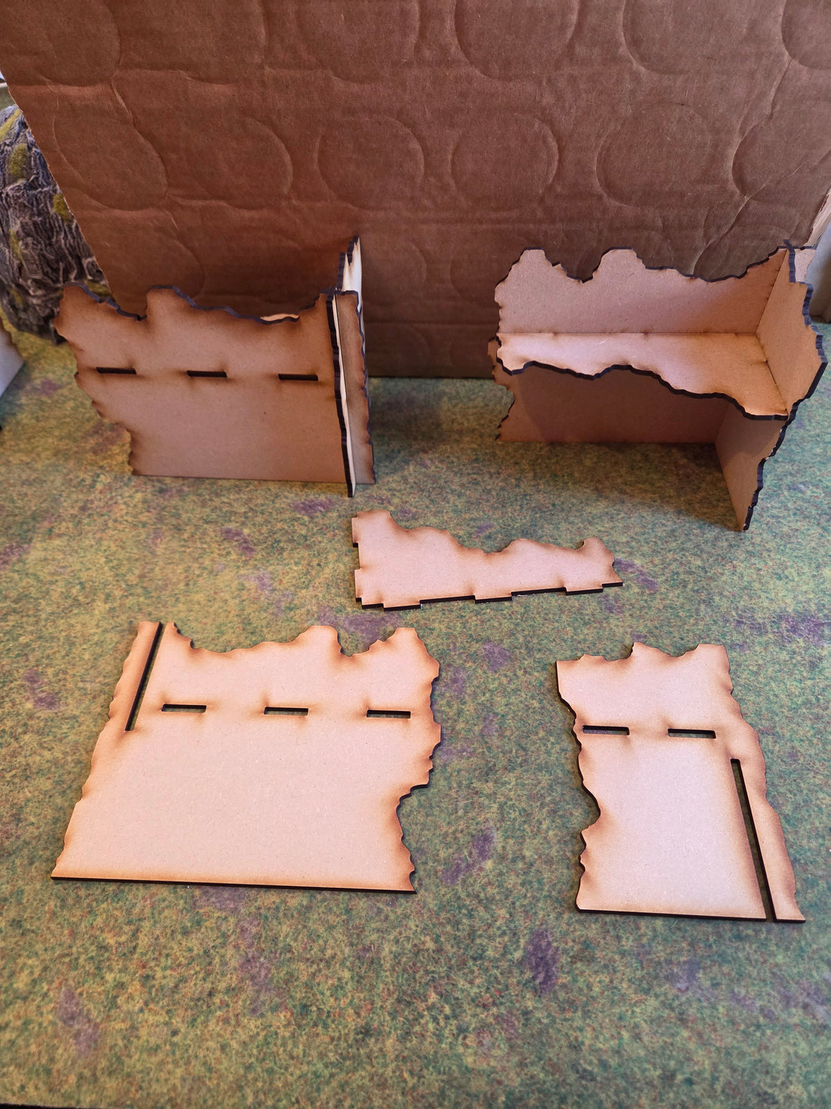 11th edition Terrain MDF wood (blank) set 1