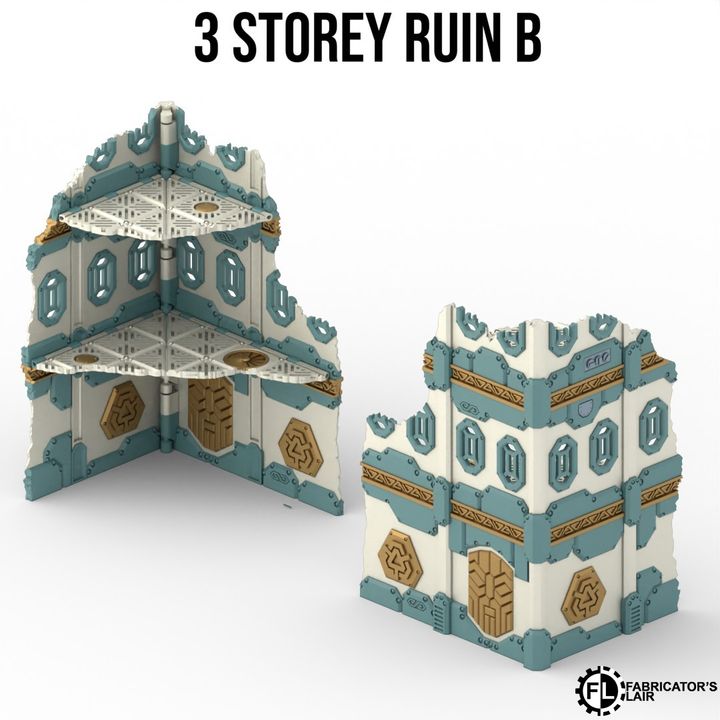 11th edition Space Dwarf ruins terrain