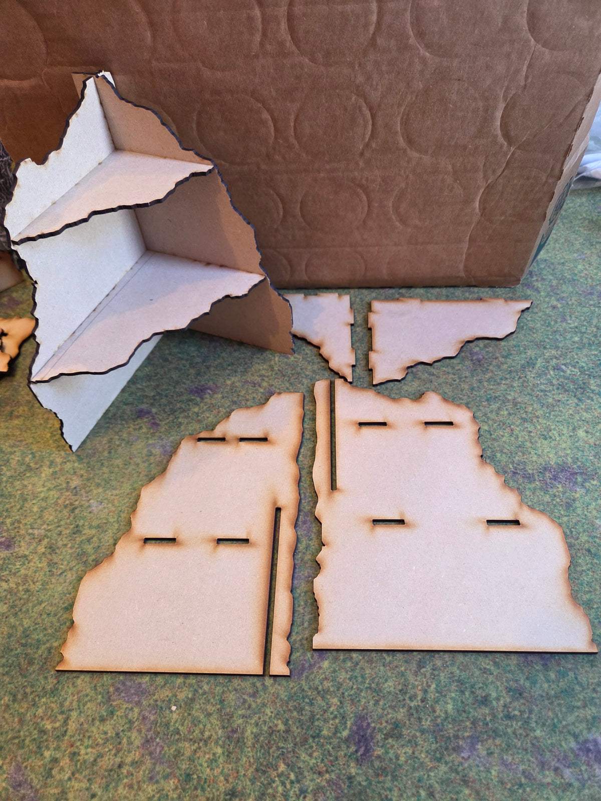 11th edition Terrain MDF wood (blank) set 1