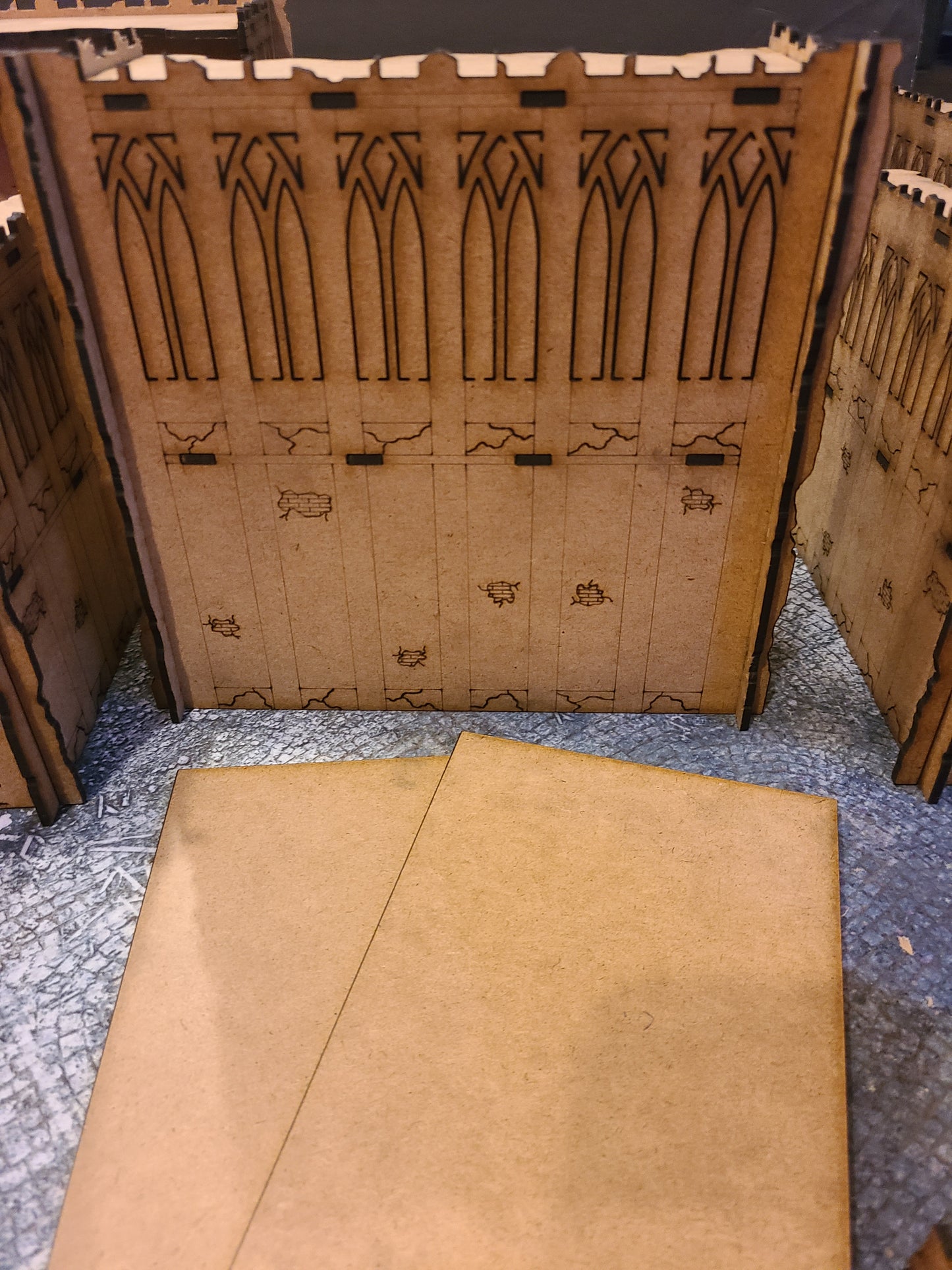 Pariah Nexus Terrain Tournament Laser Cut Ruins Detailed Set (set4.1)