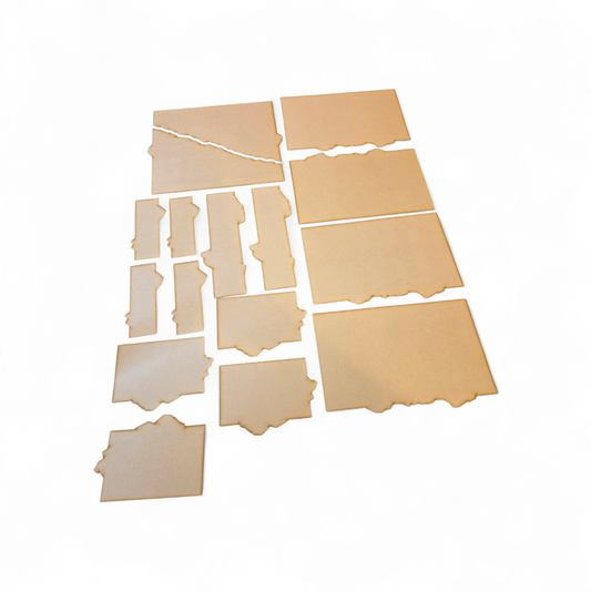 11th edition WH40K Terrain Footprints Area Terrain Templates